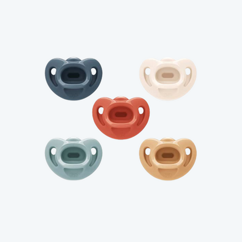 Comfy Orthodontic Pacifiers 0-6 Months  5 Count (Pack of 1)