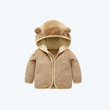 Toddler Fleece Bear Ear Hoodie