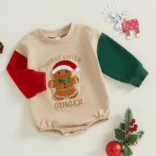 Christmas Gingerbread Baby Romper.