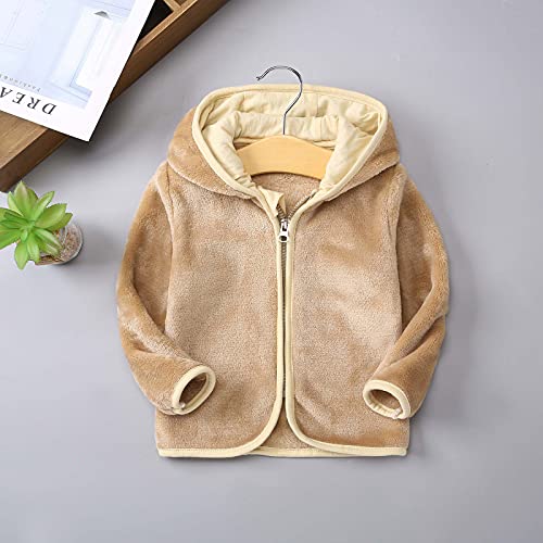 Toddler Fleece Bear Ear Hoodie