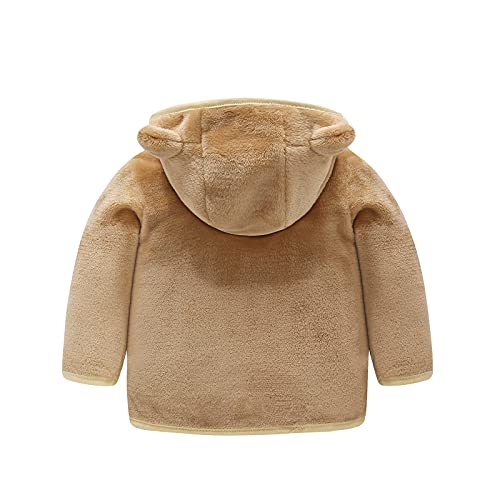 Toddler Fleece Bear Ear Hoodie