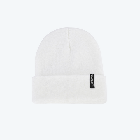 Baby Knit Winter Beanie Hat 1 Pack White