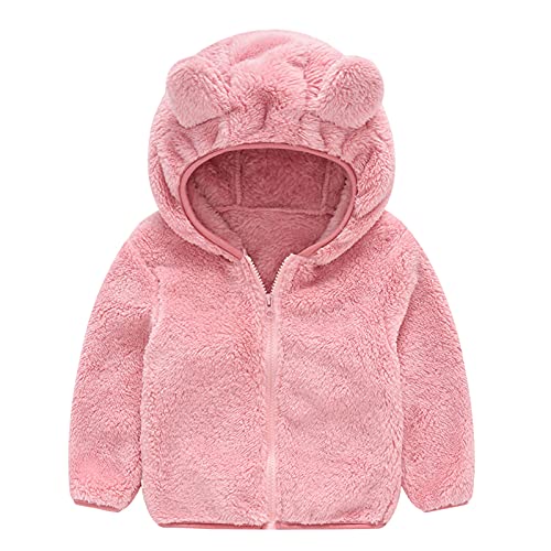 Toddler fleece bear ear hoodie.