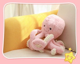 Cute Cartoon Plush Toy Simulation Octopus Toy Sleeping Pillow