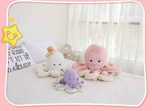 Cute Cartoon Plush Toy Simulation Octopus Toy Sleeping Pillow