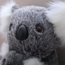 Mum and Baby Koala Plush Toy Stuffed Animal Toy Plush Animal Doll (Grey) 11 inch