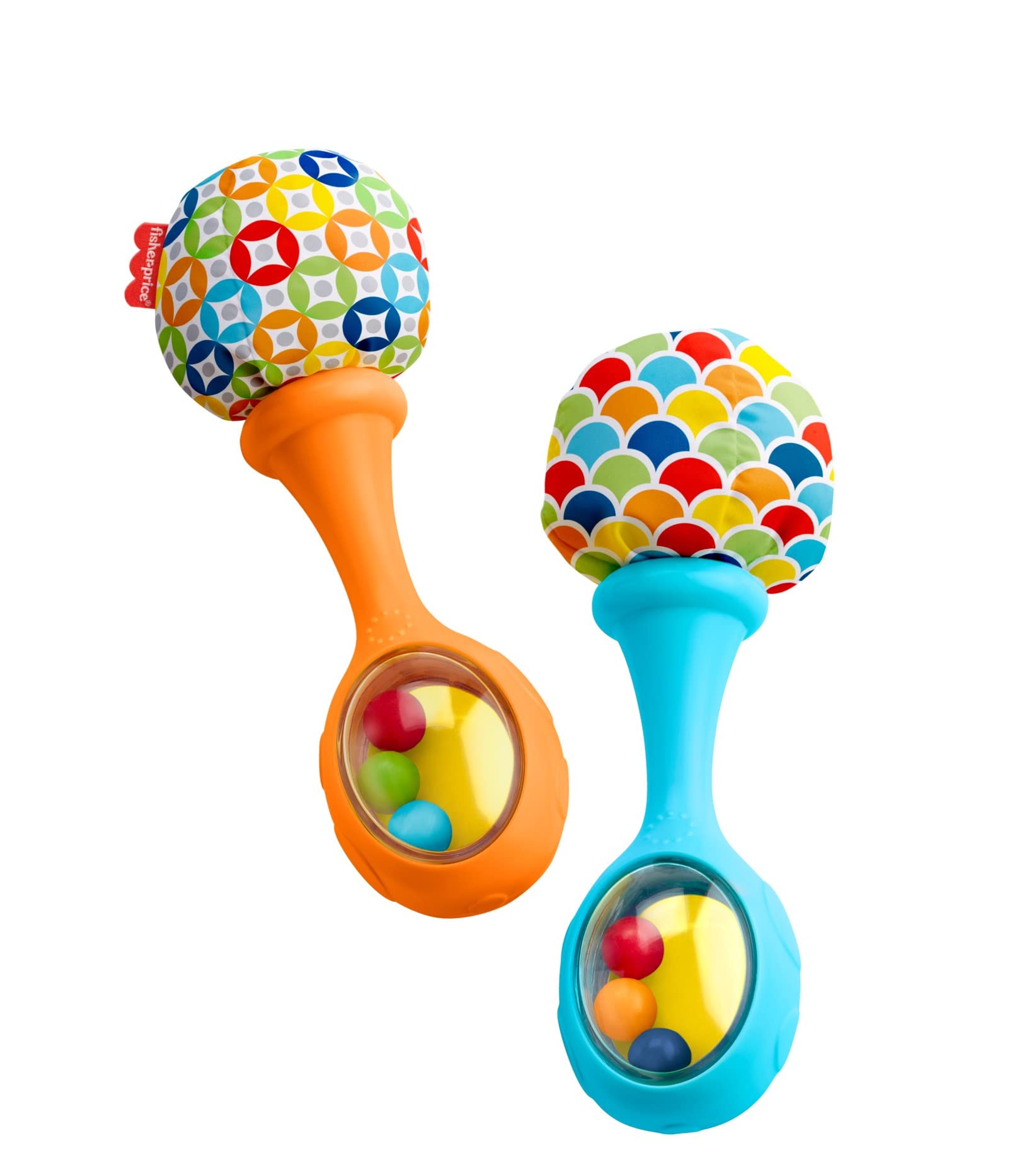 Soft Musical Maracas for Babies. Set of 2 Soft Musical Instruments for Babies