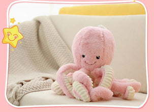 Cute Cartoon Plush Toy Simulation Octopus Toy Sleeping Pillow