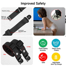 Adjustable TV Safety Straps (6 Pack)