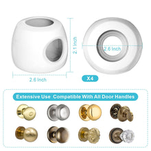 Baby Proof Door Knob Covers (4 Pack)