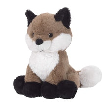 Painted Forest Brown/White Plush Fox Stuffed Animal - Knox