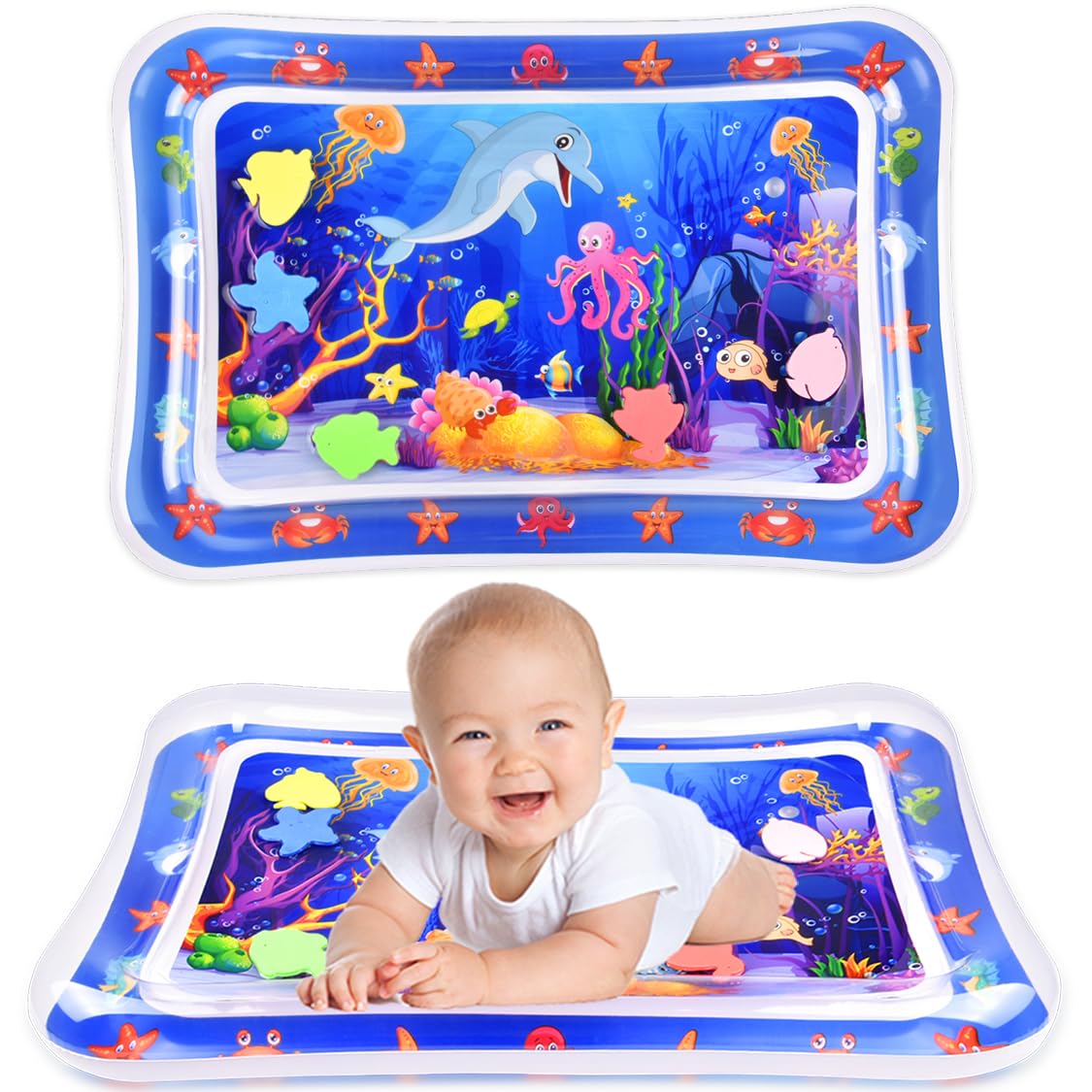 Tummy Time Inflatable Water Mat