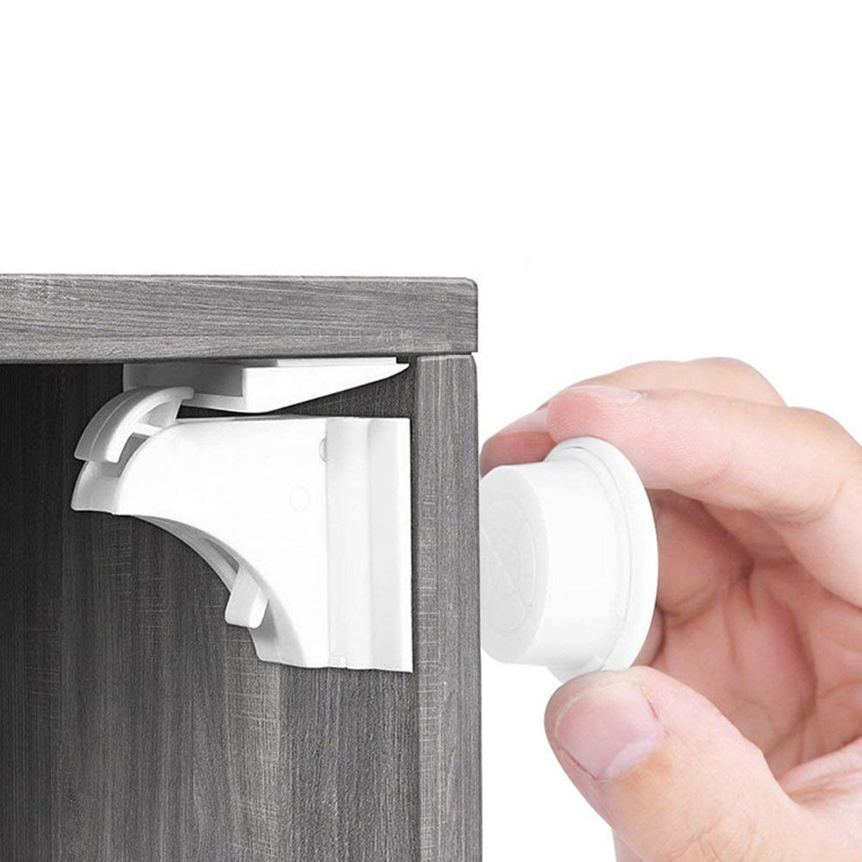 Magnetic Cabinet Locks for Child Safety (20 Locks + 3 Keys)