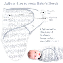 3 Pack Newborn Adjustable Swaddles.