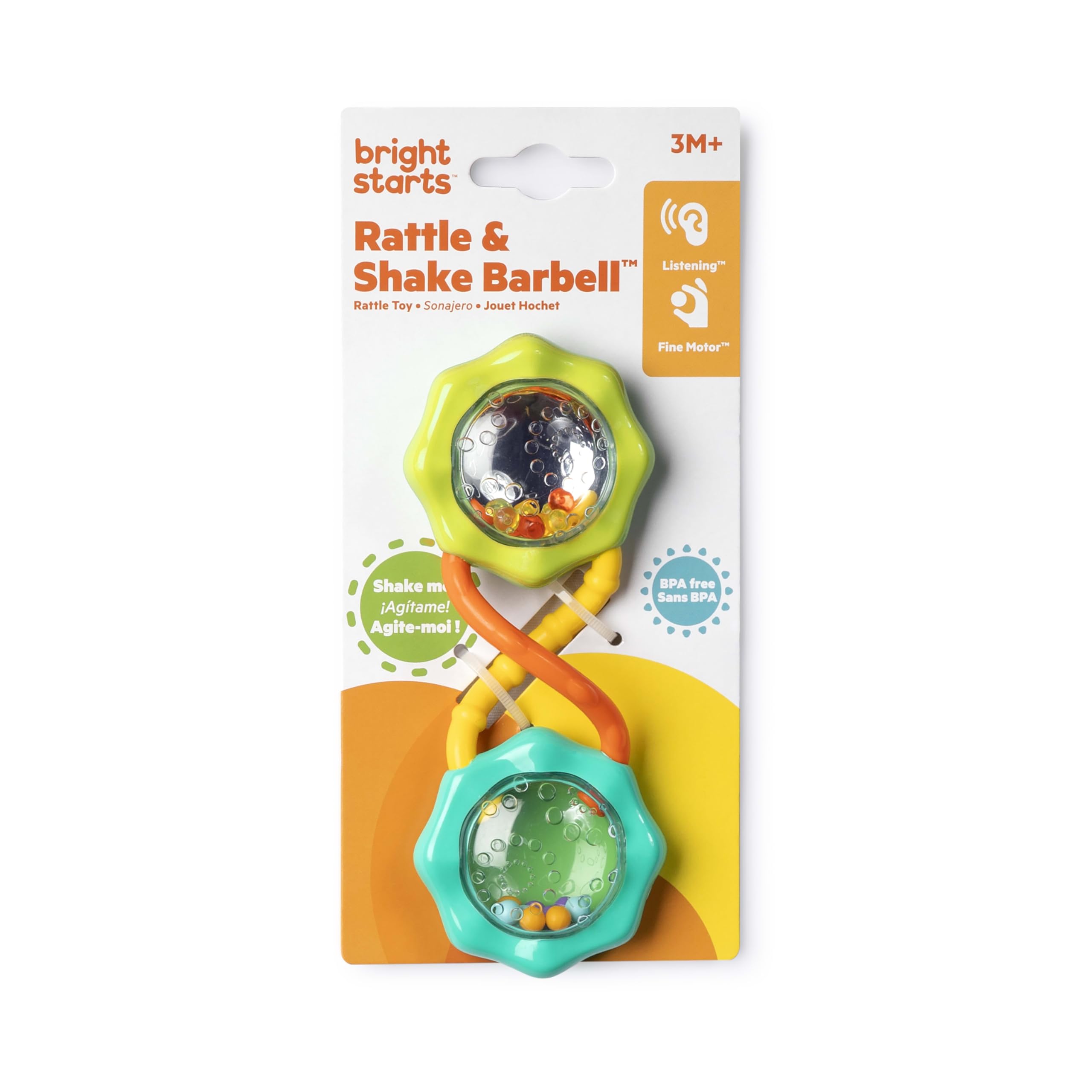 Rattle and Shake Barbell Toy