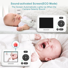 Portable Video Baby Monitor with Night Vision 2.4'' Portable Travel Screen