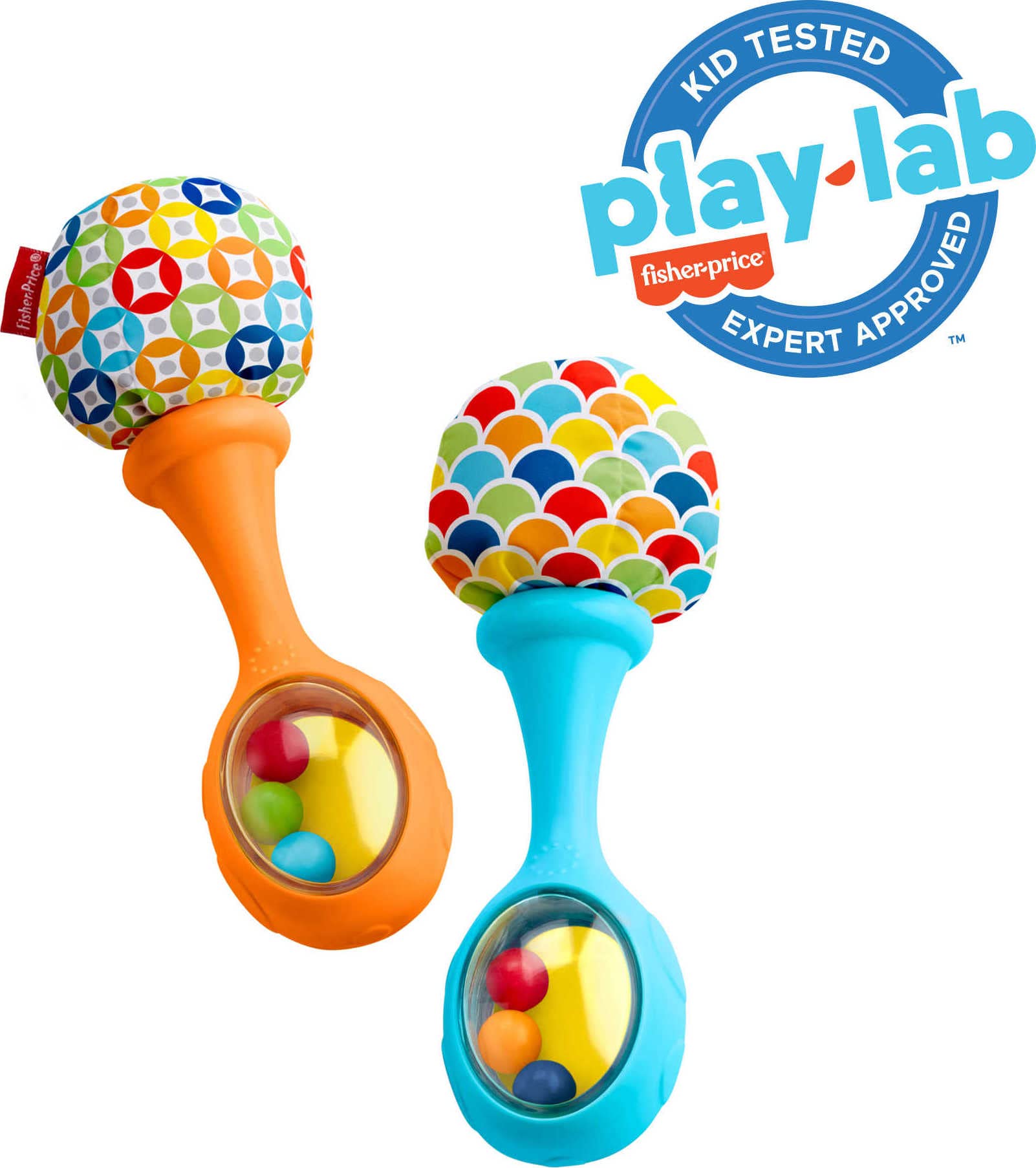 Soft Musical Maracas for Babies. Set of 2 Soft Musical Instruments for Babies