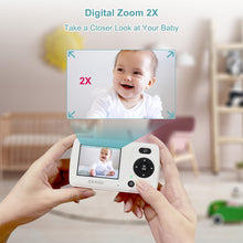 Portable Video Baby Monitor with Night Vision 2.4'' Portable Travel Screen