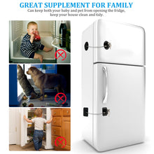 4-Piece Refrigerator Lock Set