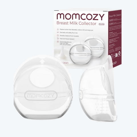 Reusable Breast Milk Collector Shells, 2-Pack.