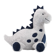 Baby Dino Blue/Gray Plush Dinosaur Stuffed Animal Toy Plushie- Spike