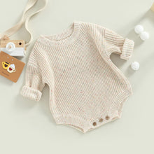 Knit Oversized Baby Pullover Outfit Newborn