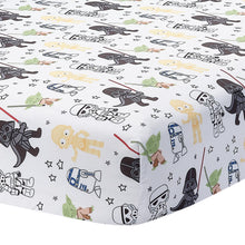 Star Wars Classic 3-Piece Baby Crib Bedding Set - Yoda/Darth Vader