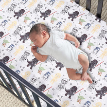 Star Wars Classic 3-Piece Baby Crib Bedding Set - Yoda/Darth Vader