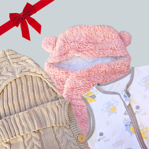 Giulias Holiday Combo: 2 Sleeping Bags + 1 Free | Baby Winter Wear